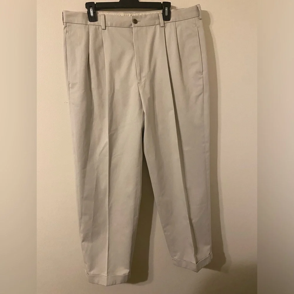 Mens Brooks Brothers Elliot‎ Advantage Chino Khaki Pants 38x30 38